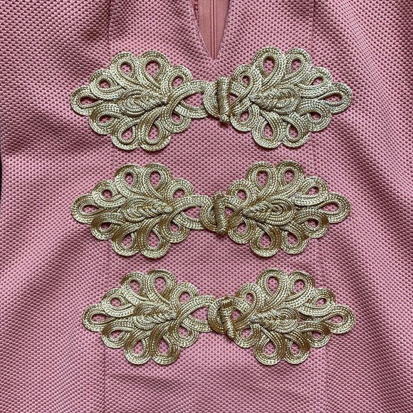 NWT Rare London Braid Trim Bodycon Dress - Picture 2 of 5